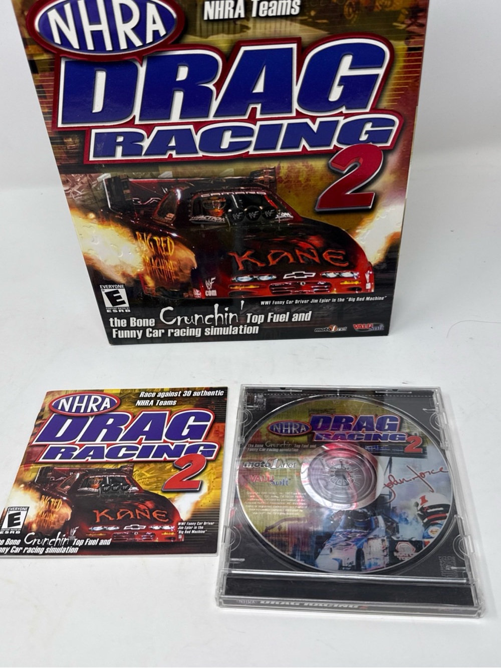 Nascar Racing 1,2 Drag Racing 2 Box Set with Multi-Color Race Car Covers - Picture 5 of 9